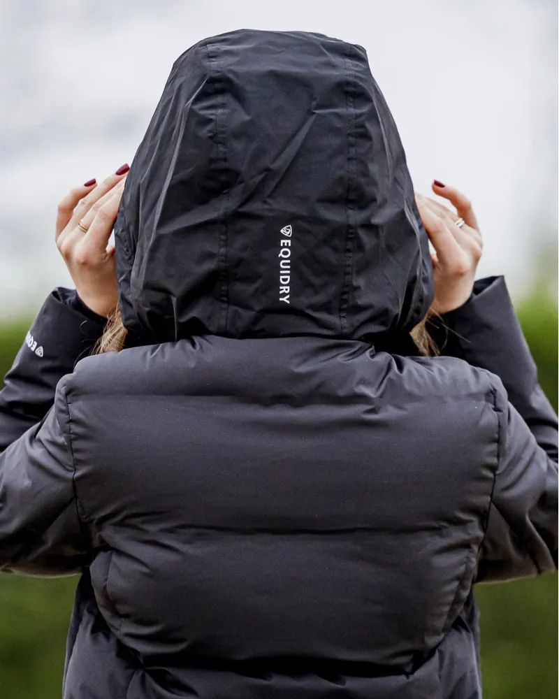 Equidry Thora Waterproof Padded Coat - Black-5