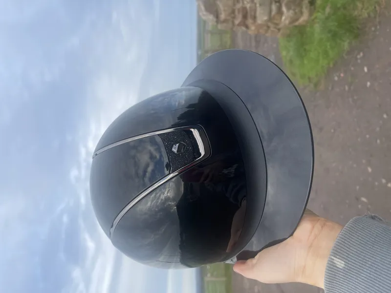 Samshield MissShield Glossy Black Crystal Fabric Blazon-1