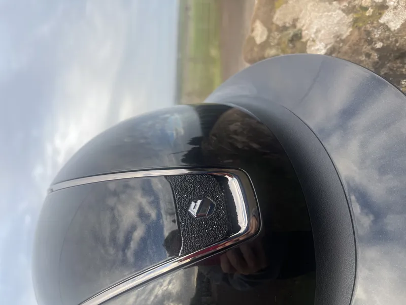 Samshield MissShield Glossy Black Crystal Fabric Blazon-2