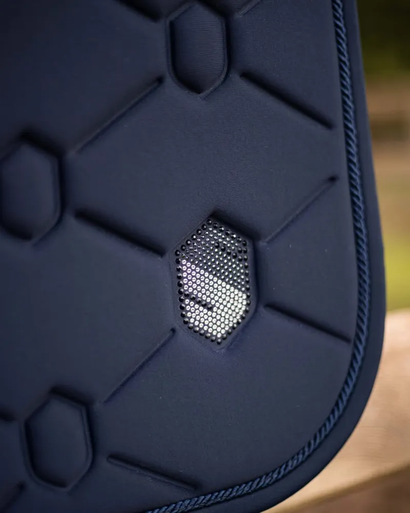 Samshield Spineshield Swarovski Jump Saddle Pad Navy-1