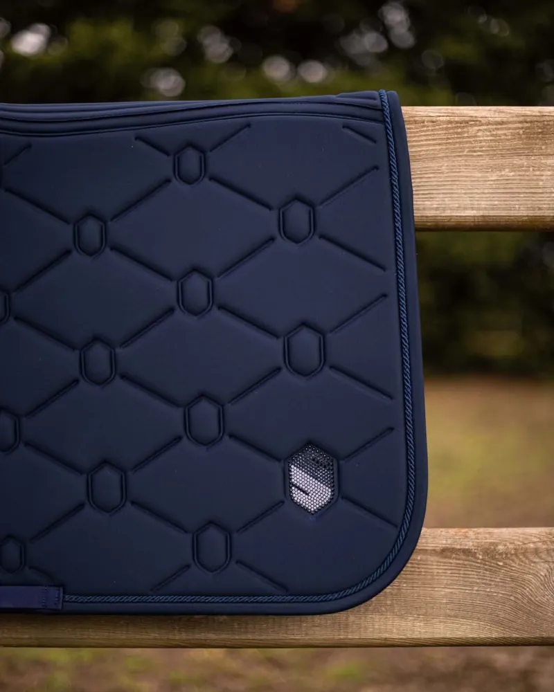 Samshield Spineshield Swarovski Jump Saddle Pad Navy-2