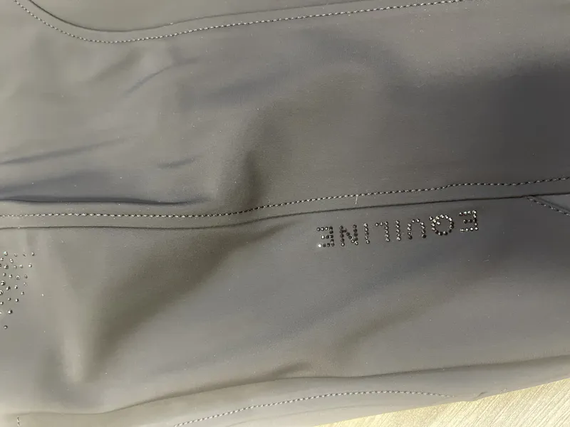 Equiline Eqgurk BX-TECH Knee Grip Womens Breeches - Black	-3