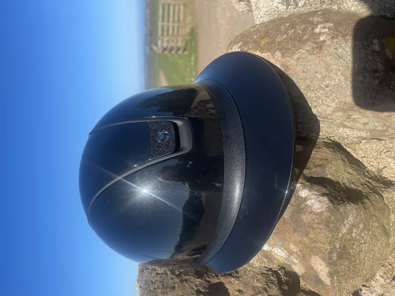 Samshield MissShield 2.0 Glossy Black Crystal Blazon Riding Hat