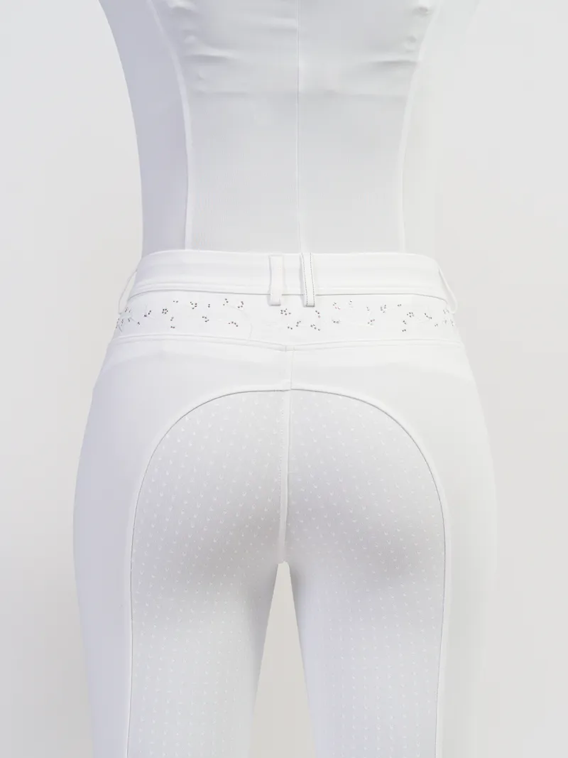 Samshield Jully Crystal Leaf Full Grip Breech White-7
