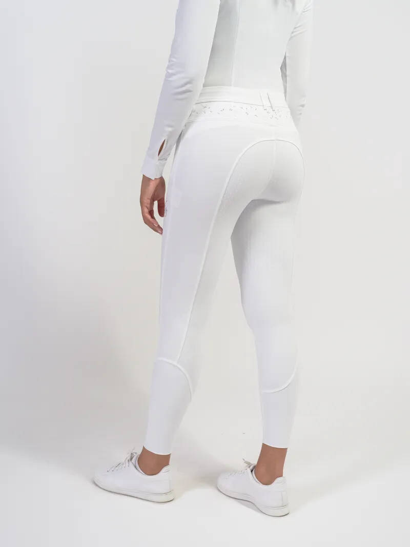 Samshield Jully Crystal Leaf Full Grip Breech White-4