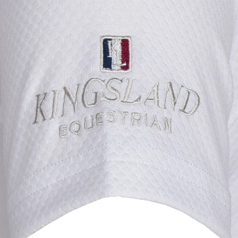 Kingsland Classic Girls Competition Shirt White-2