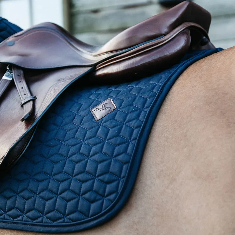 Kentucky Horsewear Saddle Pad Classic SJ Navy-3