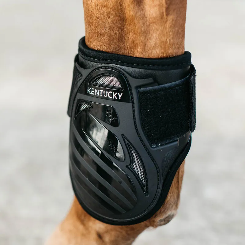 Kentucky Horsewear Young Horse Fetlock Boots Air Black-2