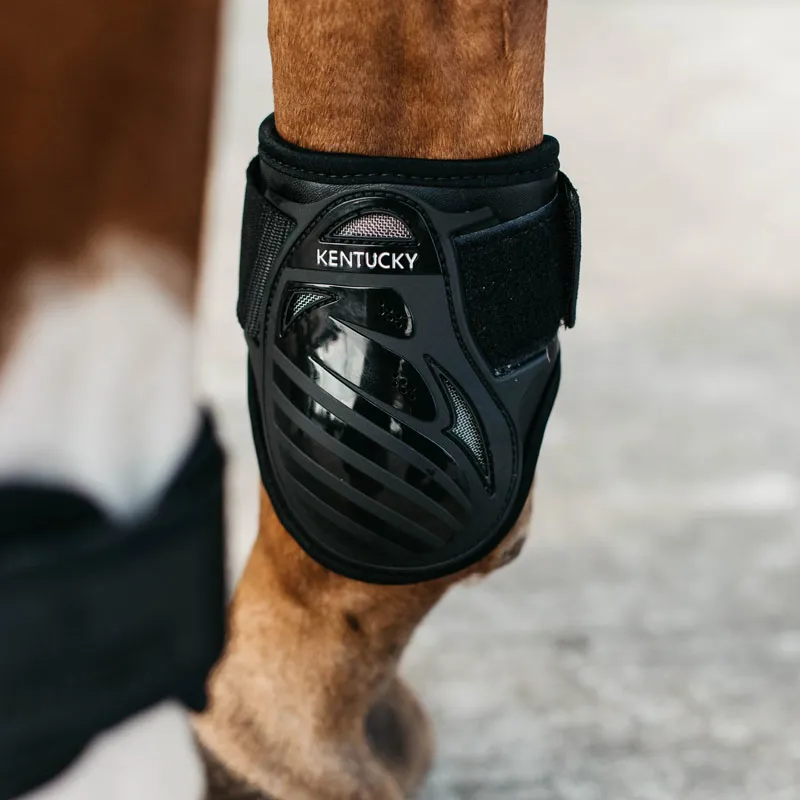Kentucky Horsewear Young Horse Fetlock Boots Air Black-4