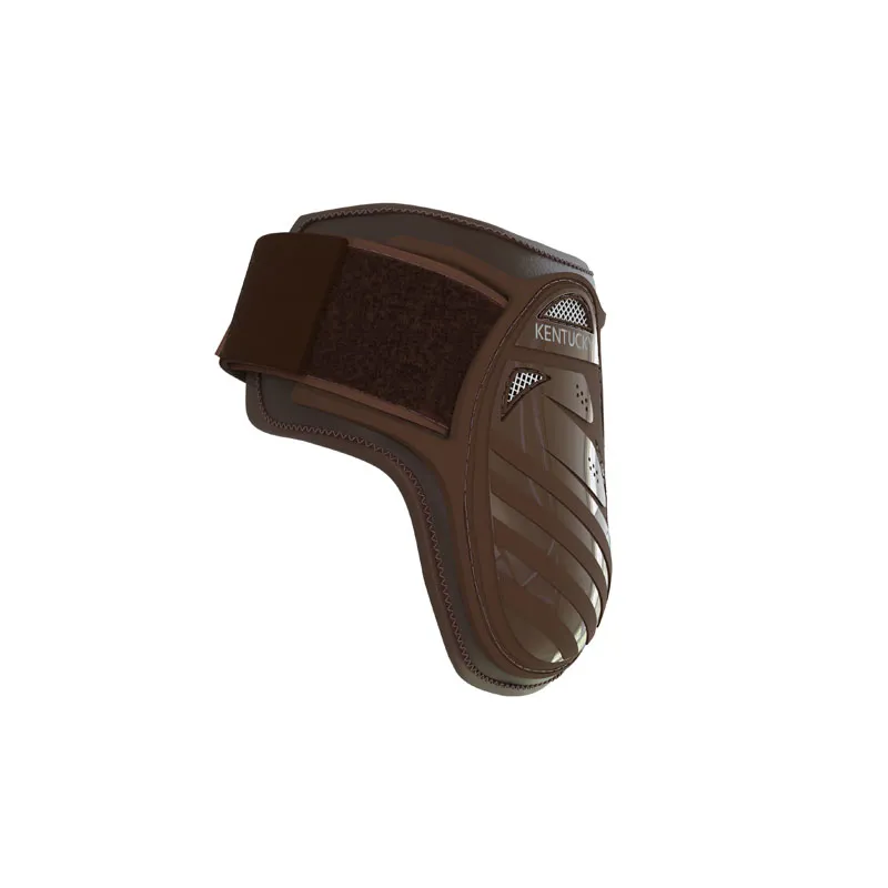 Kentucky Horsewear Young Horse Fetlock Boots Air Brown-1
