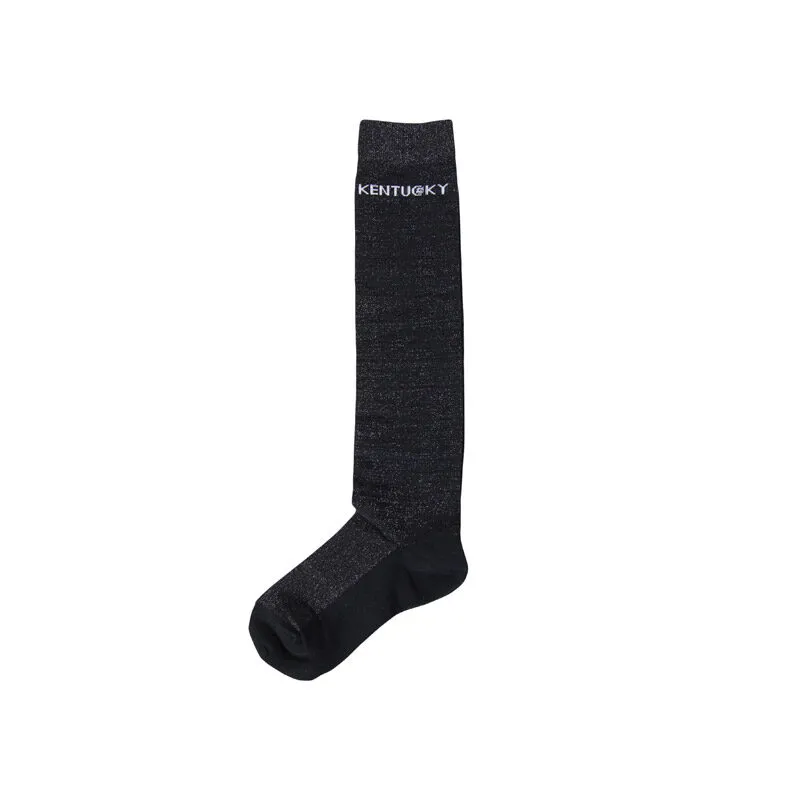 Kentucky Socks Glitter Socks Pack of 3 - Black-1