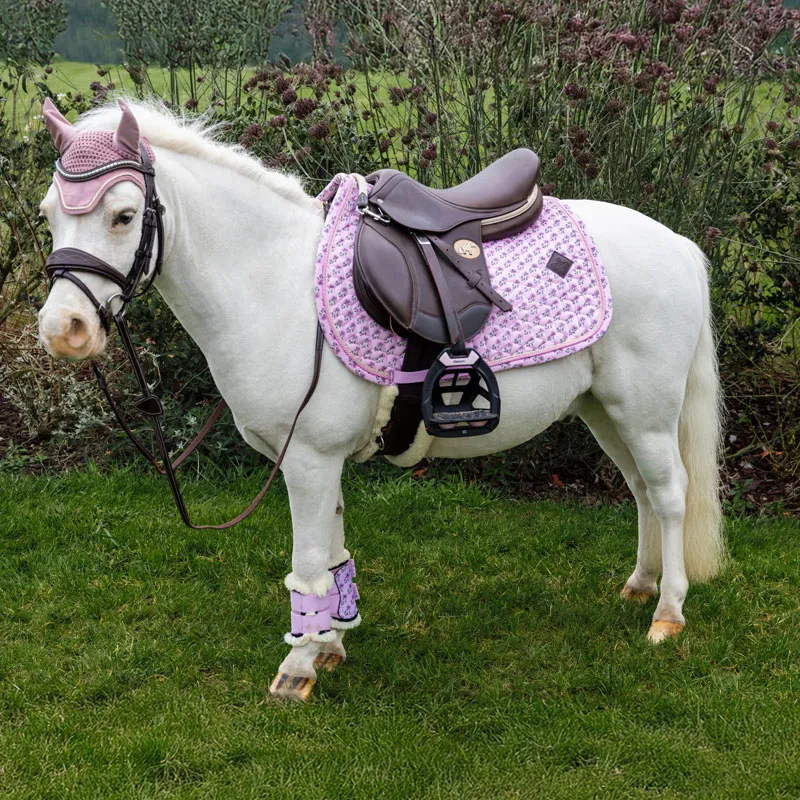 Kentucky Horsewear Sammy Saddle Pad SJ - Old Rose-3