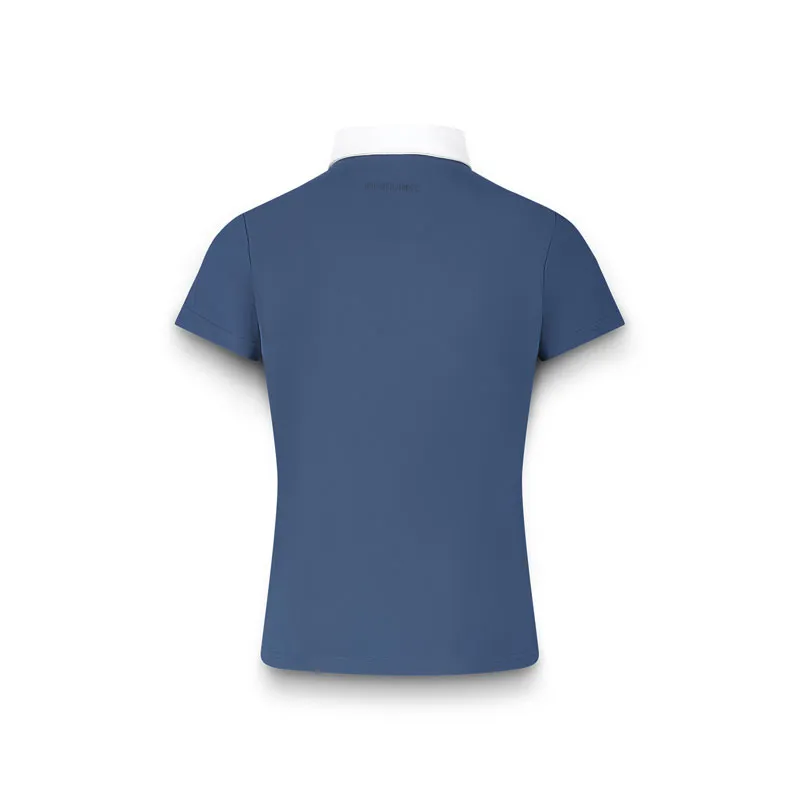 Kentucky Horsewear Boys Show Shirt Osaka Navy-3