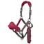 LeMieux Vogue Fleece Headcollar Leadrope Chilli