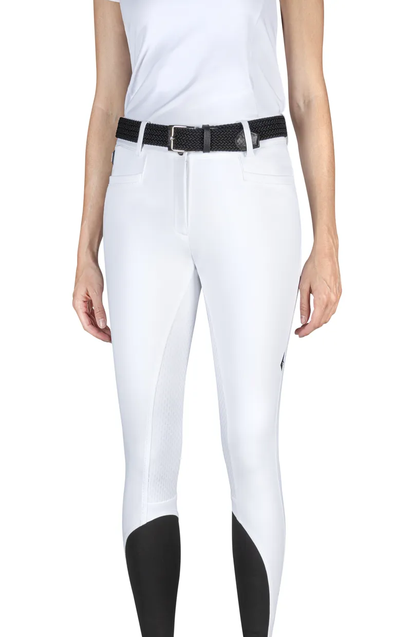 Equiline Adellek Full Grip Breech White-2