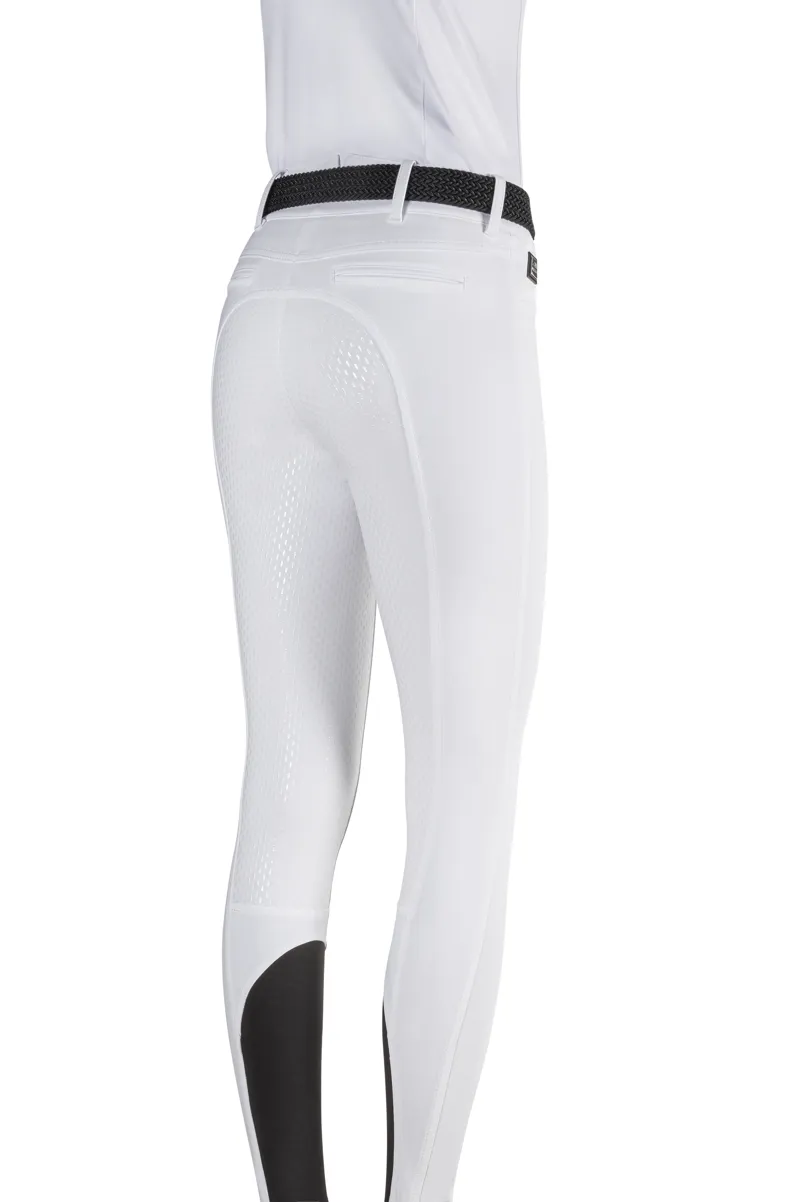 Equiline Adellek Full Grip Breech White-1