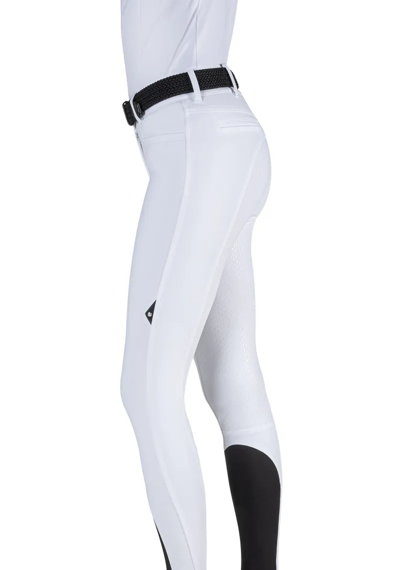 Equiline Adellek Full Grip Breech White