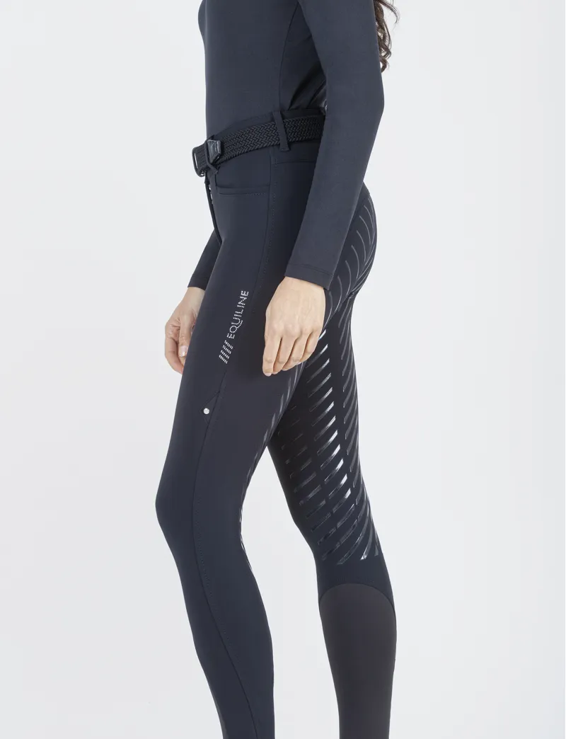 Equiline B-AdelleK Full Grip Riding Breech Blue