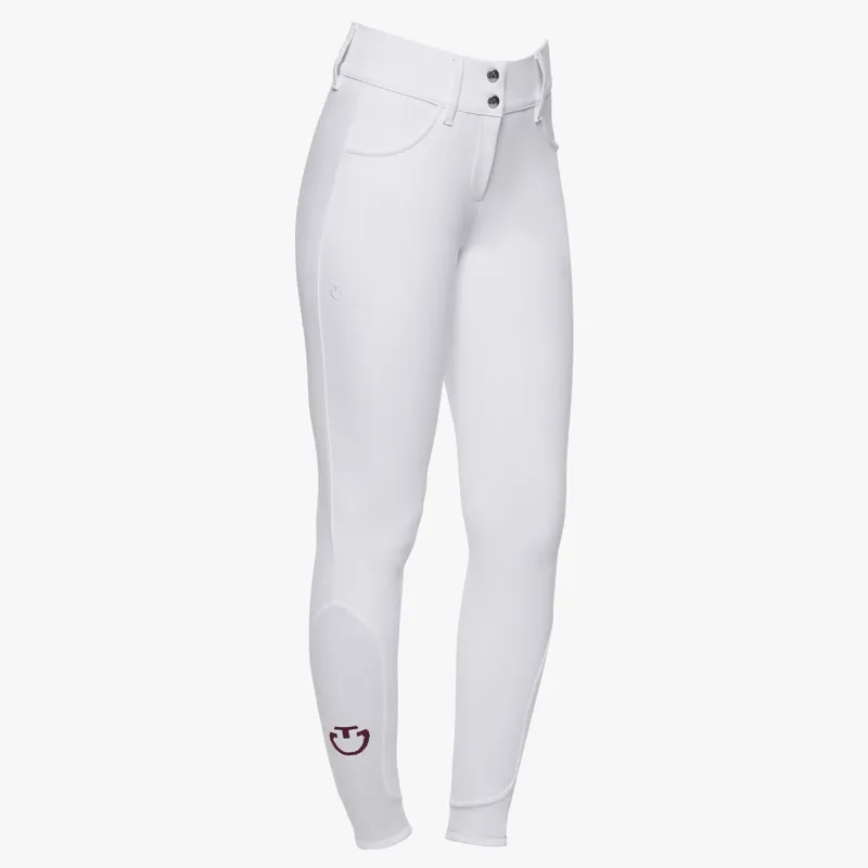 Cavalleria Toscana Ladies American Breeches Knee Grip White