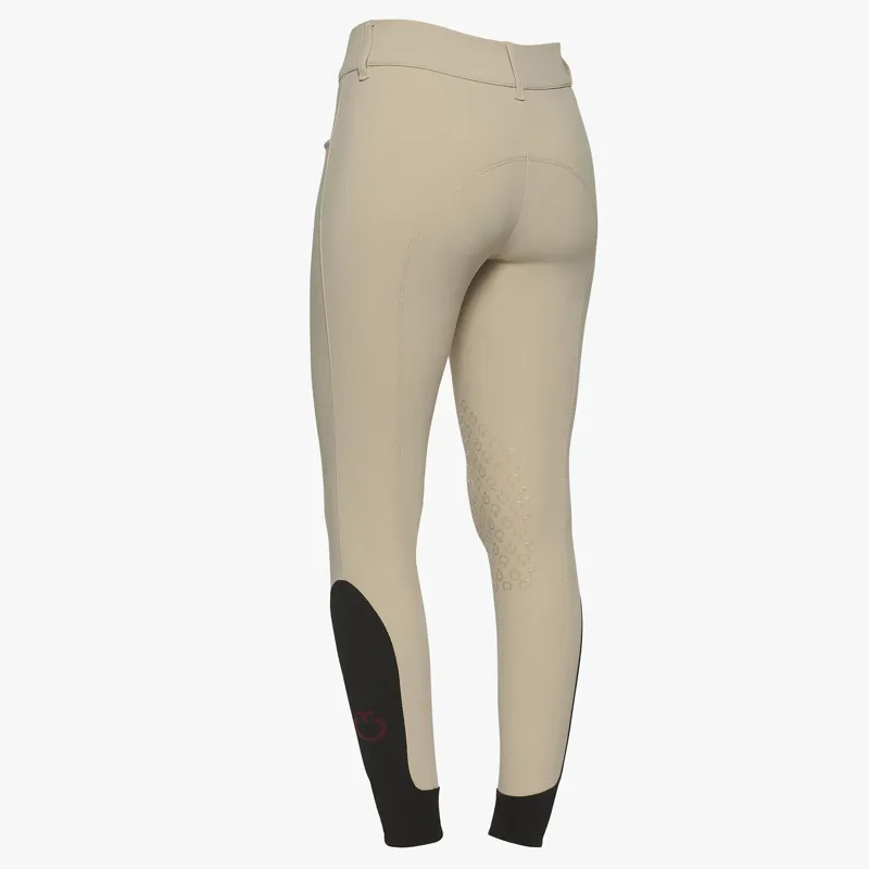 Cavalleria Toscana American Breeches Knee Grip Beige-2
