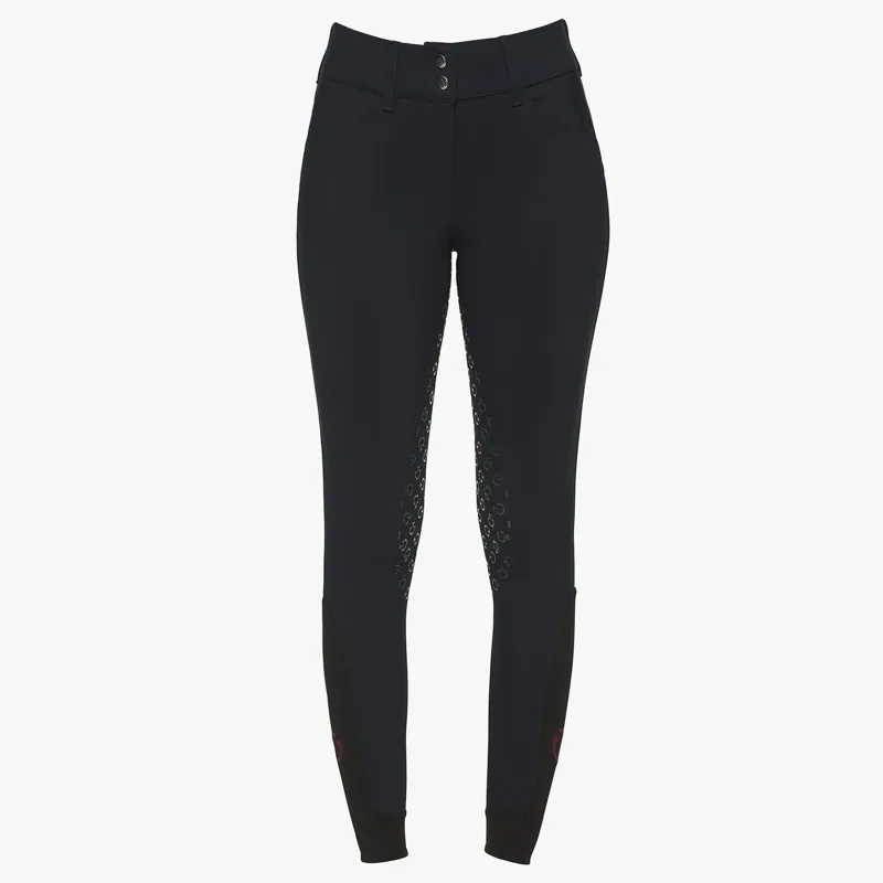 Cavalleria Toscana Ladies American Full Grip Breeches Navy-1