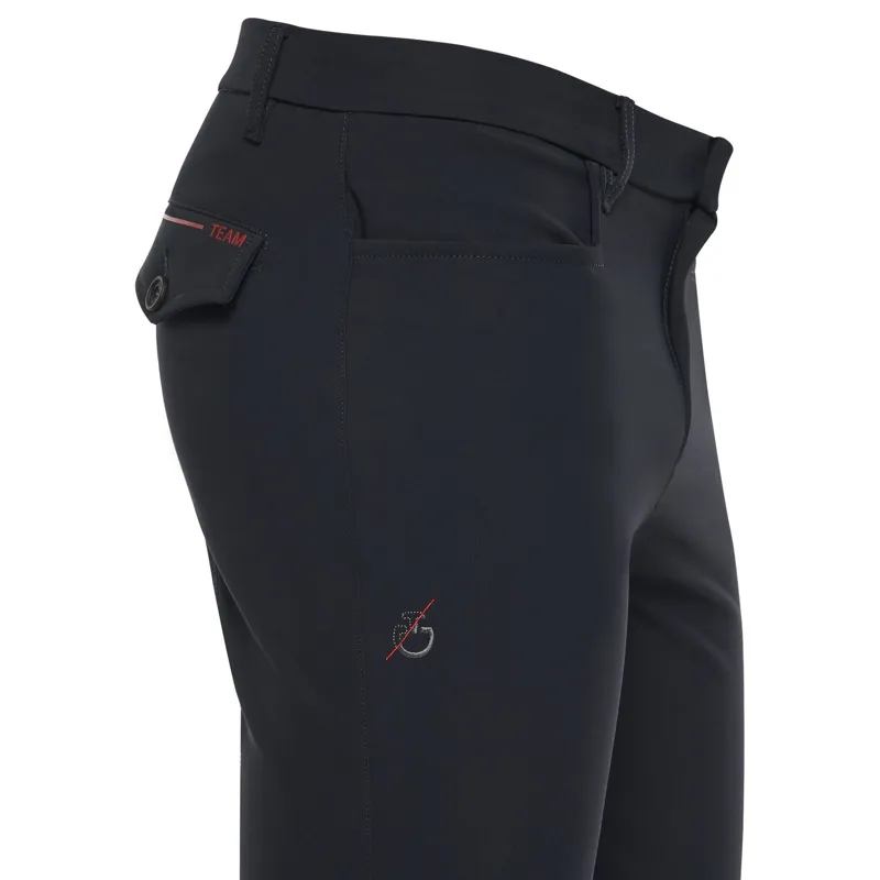 Cavalleria Toscana Team Men Red Stripe Breech Navy-3