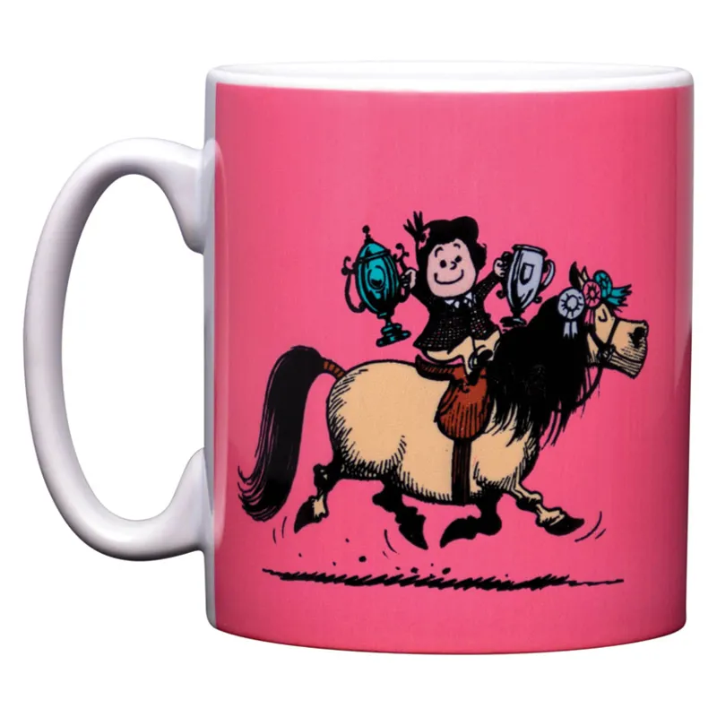 HY Equestrian Thelwell Mug Pink