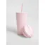 Aztec Diamond Pink Travel Mug