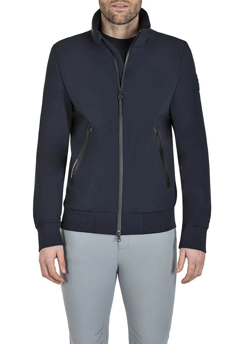 Equiline Mens Bomber Jacket Carlec Blue