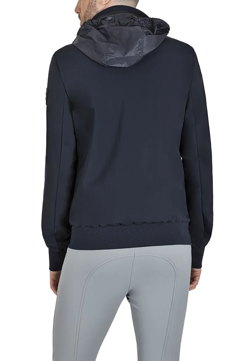 Equiline Mens Bomber Jacket Carlec Blue-1