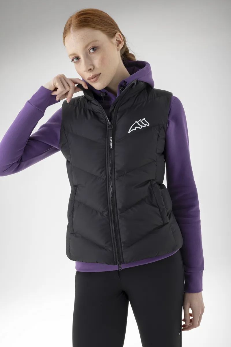 Equiline Ladies Gilet Cavac Black