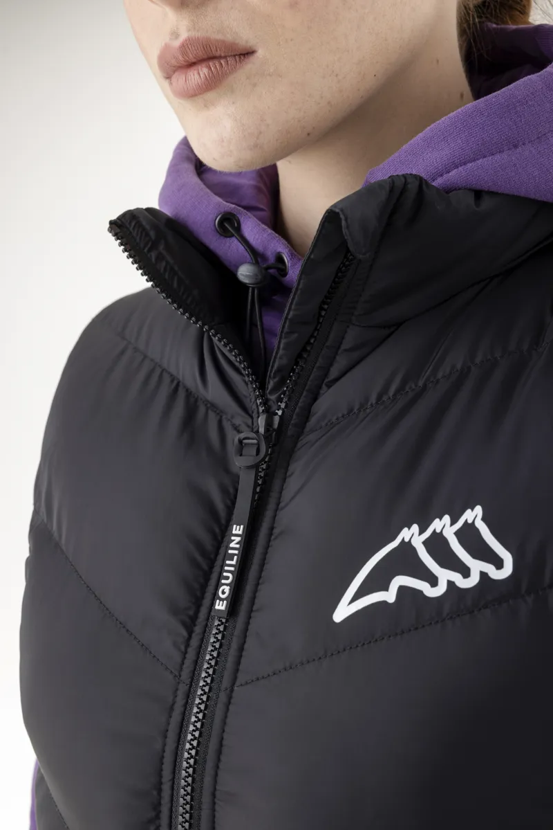 Equiline Ladies Gilet Cavac Black-2