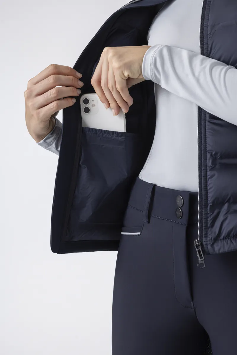 Equiline Ladies Quilted Vest Elifre - Blue-3