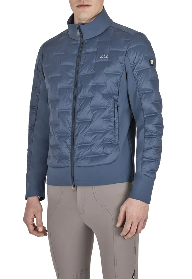 Equiline Mens Softshell Jacket Evande Diplomatic Blue