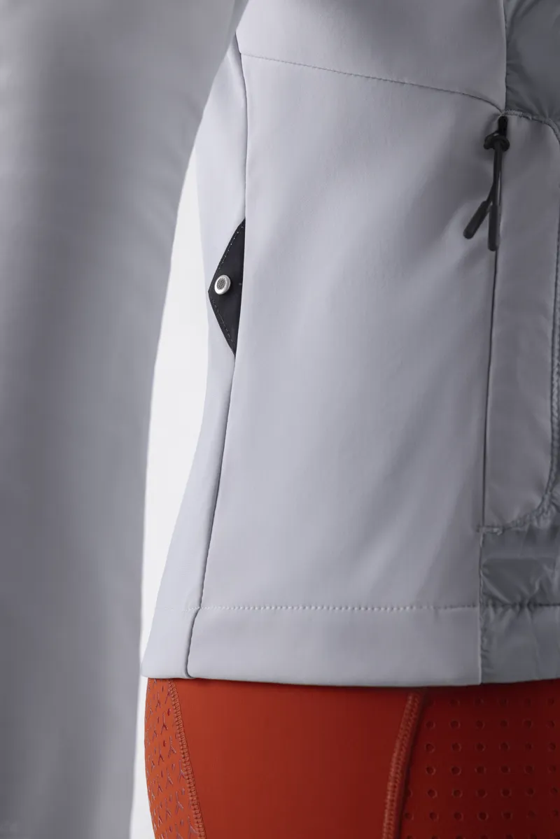 Equiline Ladies Softshell Jacket Egrige - Artic Ice-4