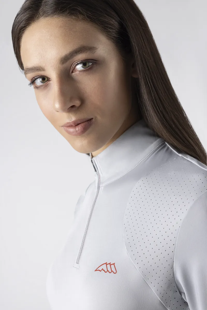 Equiline Ladies Second Skin Shirt Anti UV Estrae - Artic Ice -3