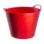 Red Gorilla Medium Gorilla Tub Red 26L
