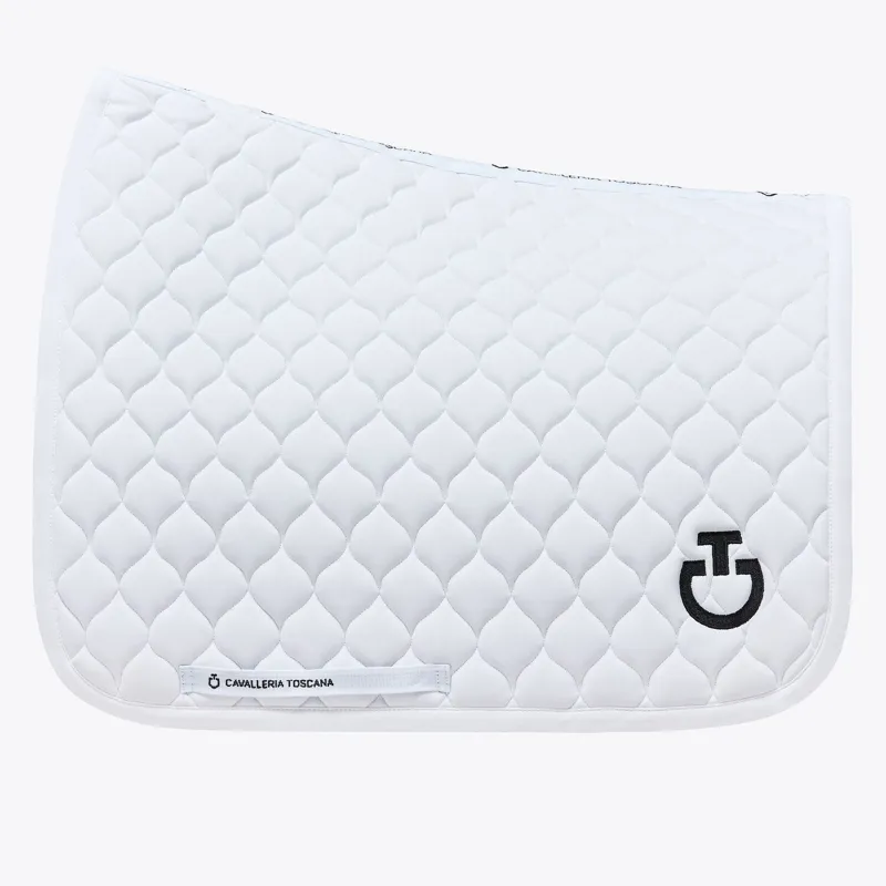 Cavalleria Toscana Circular Saddle Pad Dressage Full White