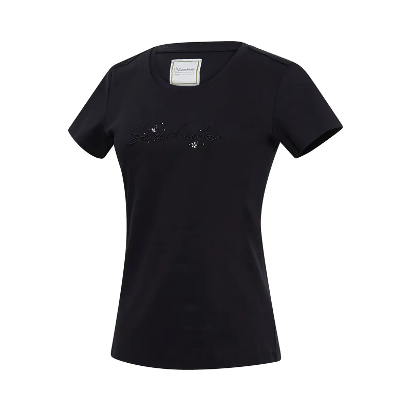 Samshield Axelle Script T-Shirt Navy