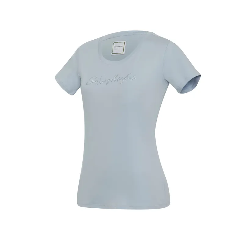Samshield Axelle Script T-Shirt Powder Blue