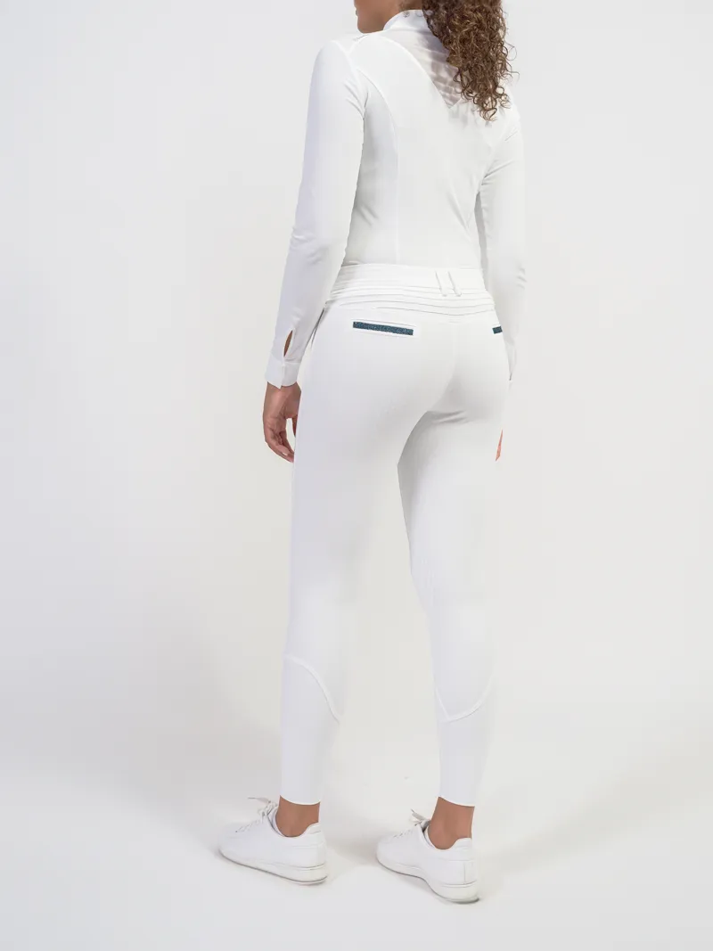 Samshield Diane Bordeal Full Grip Breech White/Paradise Shine-2