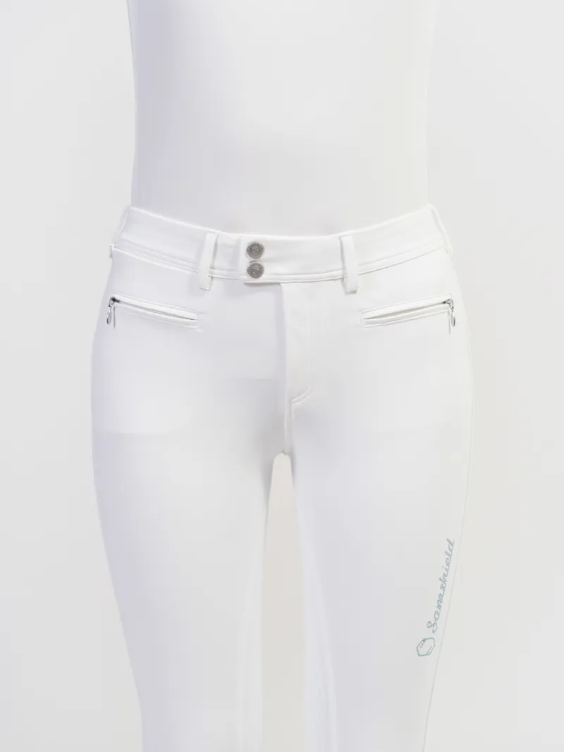Samshield Diane Bordeal Full Grip Breech White/Paradise Shine-1