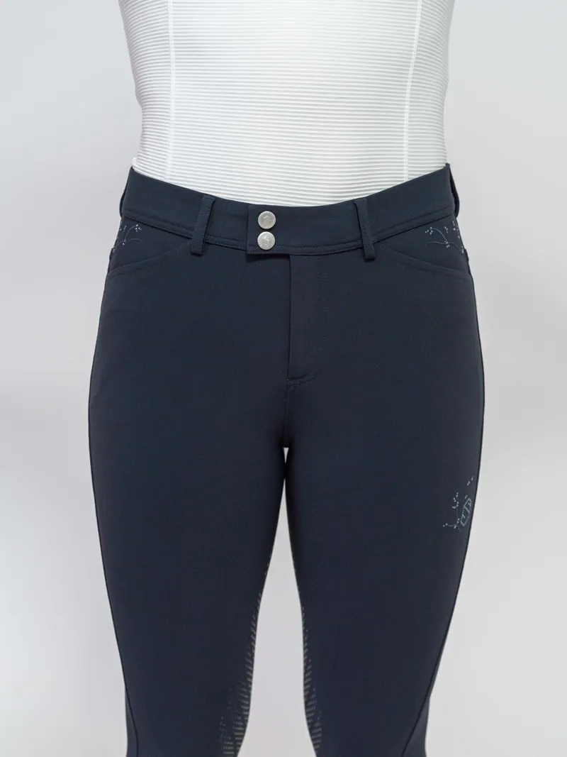 Samshield Jully Crystal Leaf Full Grip Breech Navy-1