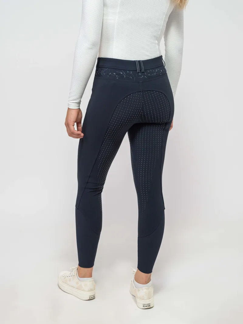 Samshield Jully Crystal Leaf Full Grip Breech Navy-2