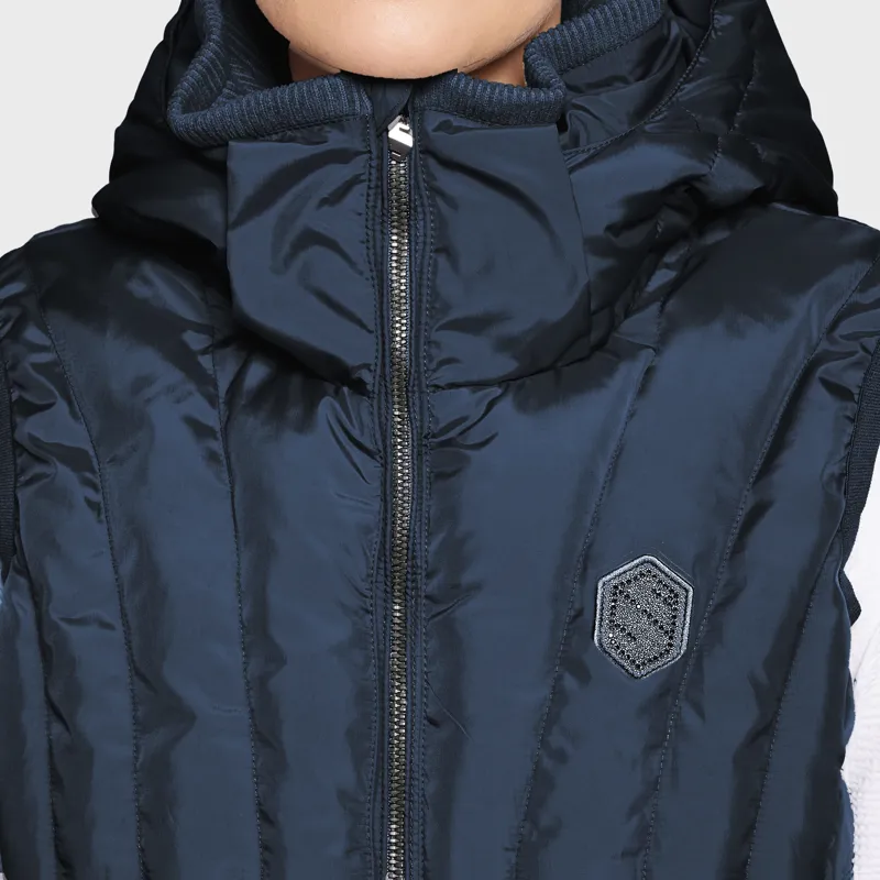 Samshield Chamonix Puffer Gilet - Navy-2