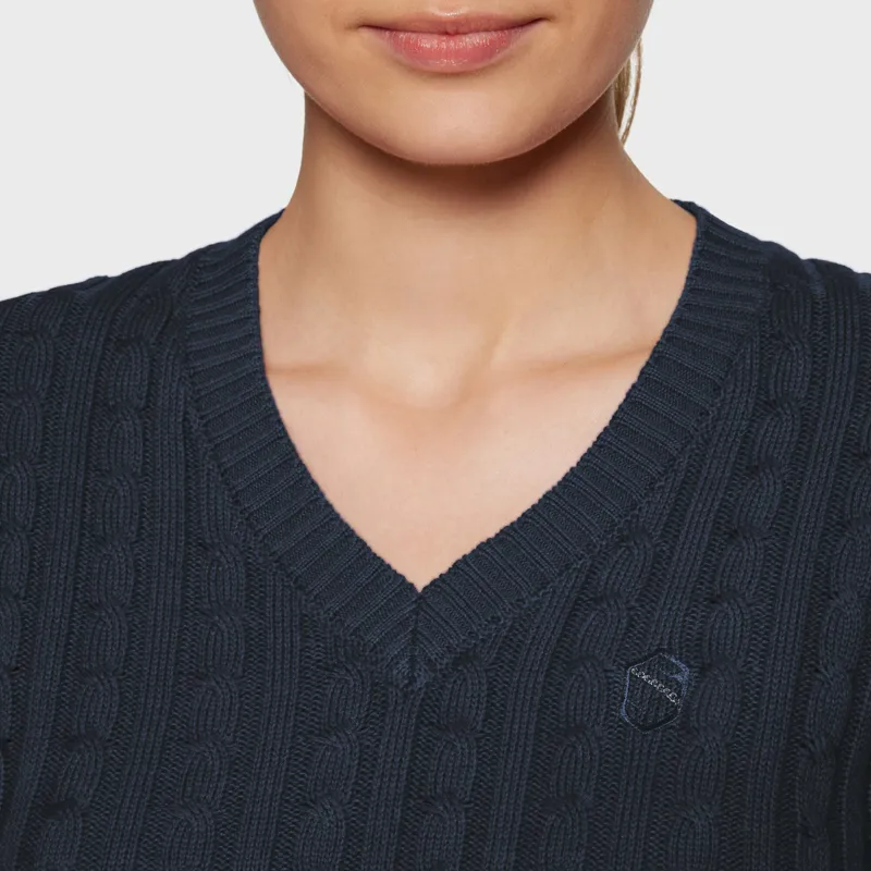 Samshield Lisa Twisted Pullover - Navy-2