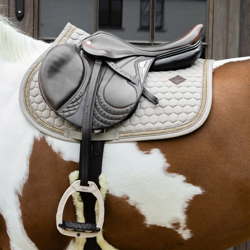 Kentucky Horsewear Saddle Pad Glitter Band SJ Beige