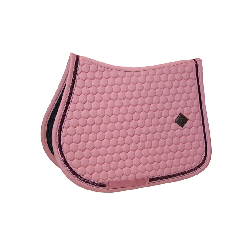 Kentucky Horsewear Saddle Pad Glitter Band SJ Fuchsia