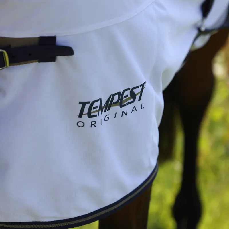 Shires Tempest Original Fly Combo Rug - White/Navy-1