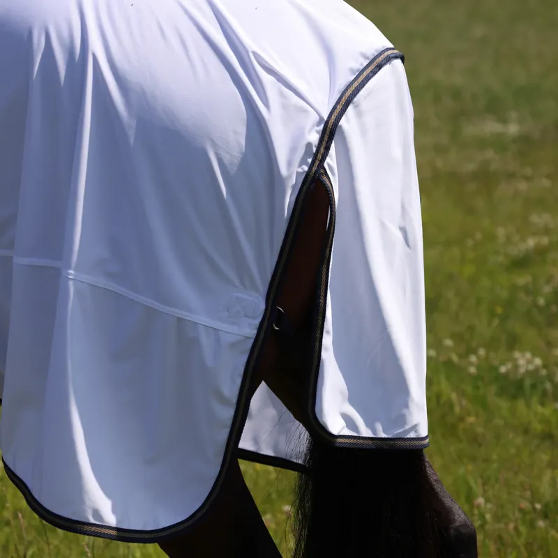 Shires Tempest Original Fly Combo Rug - White/Navy-3